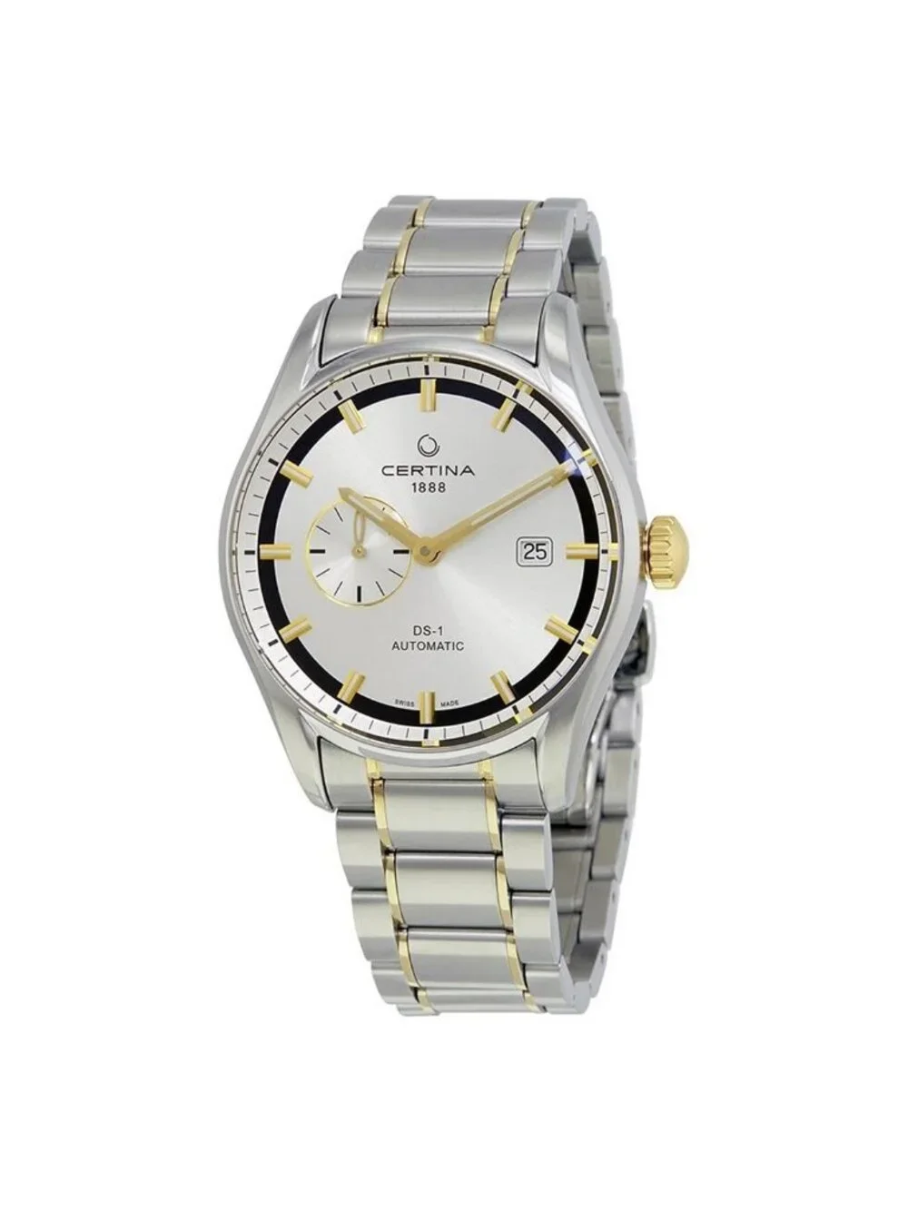 NWT Certina DS 1 Automatic Silver Dial Men's Watch C0064282203100
